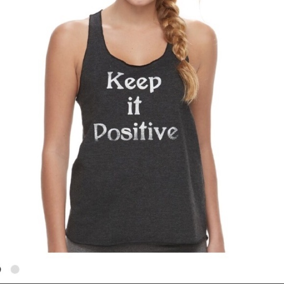 So KEEP IT POSITIVE tank black/white Medium - Picture 9 of 15